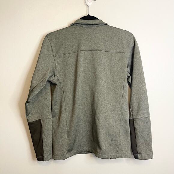 North Face Men's Green Long Sleeve Fleece Size M - Picture 5 of 7